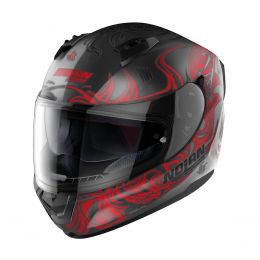 Full Face Helmet NOLAN N60-6 Muse 070 Matte Lava Grey Red