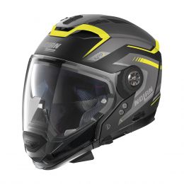 Modular Helmet NOLAN N70-2 GT Switchback N-COM 059 Matte Black Yellow