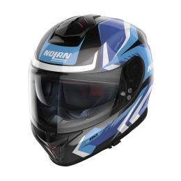 Full Face Helmet NOLAN N80-8 Rumble N-COM 060 Glossy Black Blue