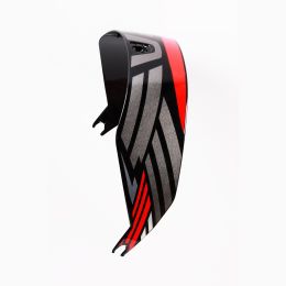 Spoiler Aerodimanico Posteriore Nero Lucido Casco Nolan X-804 RS U.C Spectre 18