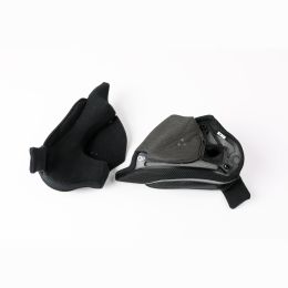 Guanciali Top Clima Comfort Nero Taglia XXS XS 50 mm Casco Nolan N120-1