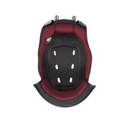 Interno Casco CLIMA COMFORT Taglia XL Nero Rosso NOLAN N60-6