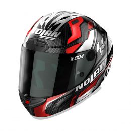 Full Face Helmet NOLAN X-804 RS U Carbon Moto GP 022 Red White