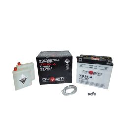 BATTERIA OKYAMI YB18-A CON ACIDO A CORREDO