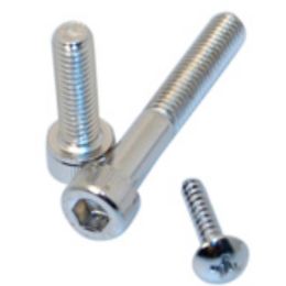 SET VITI CARENA CROMO ANODIZZATO