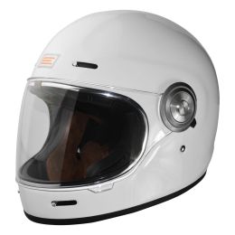 CASCO INTEGRALE ORIGINE VEGA SOLID BIANCO LUCIDO