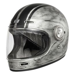 CASCO INTEGRALE ORIGINE VEGA CUSTOM ARGENTO OPACO