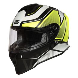 FULL FACE HELMET ORIGINE DINAMO GALAXI YELLOW / WHITE / BLACK MATT