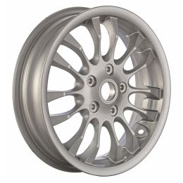 Roues avant en aluminium gris PIAGGIO 12 5/86mm ET 20mm 14 rayons