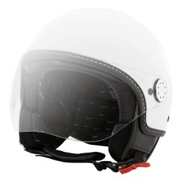Demi Jet Helm PIAGGIO Vespa Visor 4.0 Wei?er Montebianco 544