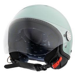 Demi Jet Helm PIAGGIO Vespa Visor 4.0 Green Relax 350/A