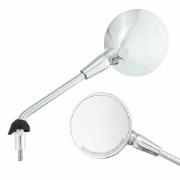 Specchietto PIAGGIO sinistro M8 cromo filettatura sinistra