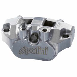 Pinza freno POLINI anteriore 4 pistoni alluminio CNC distanza fori 84 mm