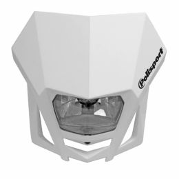 Maschera faro POLISPORT LMX bianco