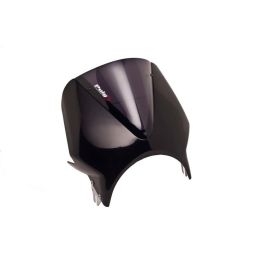 Pare-brise PUIG Vision fumé foncé 330x310mm pour Kawasaki