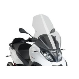 PUIG v-tech Touring klare Windschutzscheibe für Piaggio