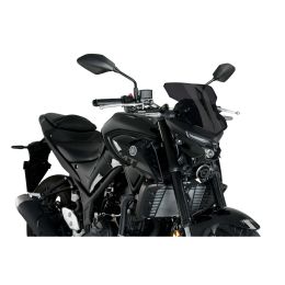 PUIG dark smoke naked sport windscreen for Yamaha MT-03