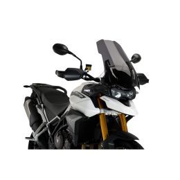 Pare-brise fumé foncé PUIG touring 550x390mm pour Triumph