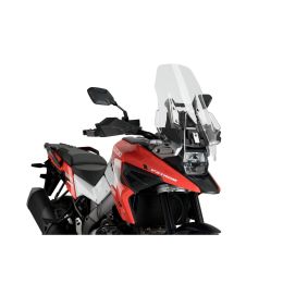 PUIG Touring Windshield Transparent 630x480mm for Suzuki