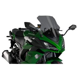 Carénage PUIG Racing Fumé Sombre Homologué ABE pour Kawasaki