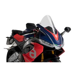 Pare-brise transparent homologué ABE PUIG r-racer pour Aprilia rs