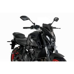 PUIG dark smoke naked sport fairing ABE approved for Yamaha