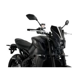 PUIG Schwarzes Naked Sportverkleidung ABE genehmigt für Yamaha