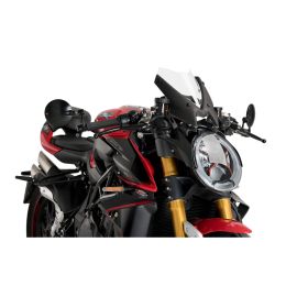 PUIG transparent naked sport windshield for Mv Agusta