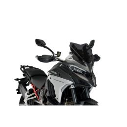 PUIG dunkelrauch Sport-Windschutzscheibe 390x365mm für Ducati