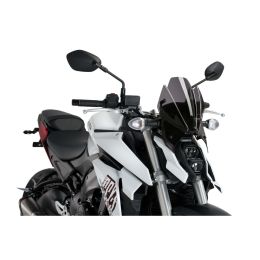 Cupolino PUIG naked sport fumè scuro omologato ABE per Suzuki