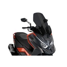 Cupolino PUIG v-tech touring fumè scuro omologato ABE per Kymco