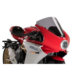 Cupolino PUIG r-racer fumè scuro omologato ABE per Mv agusta