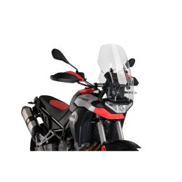 Cupolino PUIG touring trasparente per Aprilia tuareg
