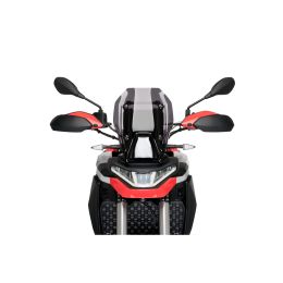 Cupolino PUIG sport fumè scuro omologato ABE per Aprilia tuareg