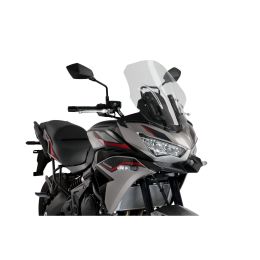 Cupolino PUIG touring trasparente per Kawasaki versys