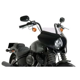 PUIG semi-faired transparent windshield for Harley Davidson Softail Street Bob