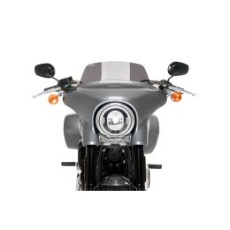 Pare-brise sport fumé foncé PUIG haute route pour Harley Davidson Softail Sport Glide