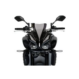 PUIG Carénage nu en fumée noire homologué ABE pour Yamaha