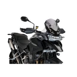Pare-brise fumé sombre PUIG sport 300x315mm pour Triumph