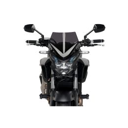 PUIG dark smoked naked sport fairing ABE approved for Honda