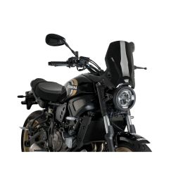 PUIG carénage sportif nu noir homologué ABE pour Yamaha xsr