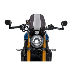 Cupolino PUIG naked sport fumè scuro per Yamaha xsr