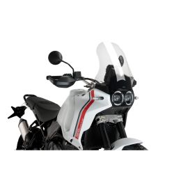 PUIG transparent touring windshield for Ducati Desert X