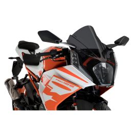Cupolino PUIG z-racing fumè scuro 525x420mm per Ktm