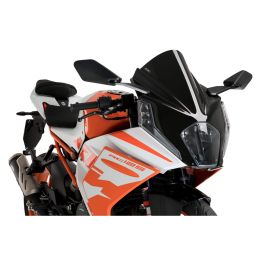 Cupolino PUIG z-racing nero 525x420mm omologato ABE per Ktm