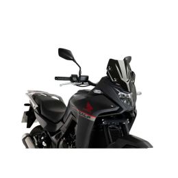 Carénage noir PUIG sport homologué ABE pour Honda Transalp