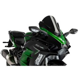 PUIG Z-Racing Fairing Black ABE Approved for Kawasaki