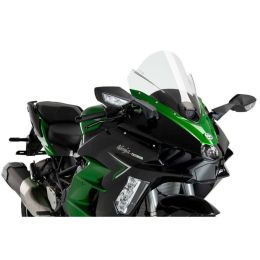 PUIG Z-Racing Windscreen Transparent ABE Approved for Kawasaki