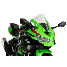 PUIG Z-Racing Klarglas ABE genehmigte Windschutzscheibe für Kawasaki
