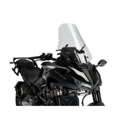 Pare-brise transparent PUIG Touring 600x485mm pour Yamaha